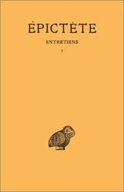 Tapa de Entretiens, tome 1, livre I, 2e édition