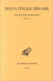 Tapa de Antiquités romaines, tome 3