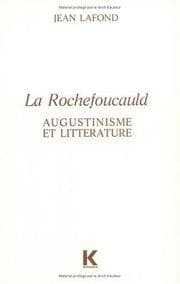 Tapa de Rochefoucauld augustinisme et litt. (la) bfr c61