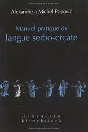 Tapa de Manuel pratique de langue serbo-croate ed. 2002