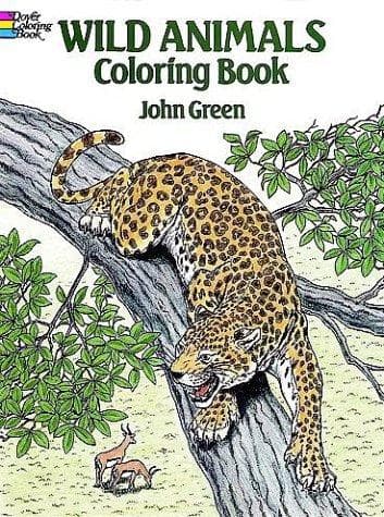 Tapa de Wild Animals-Coloring Book