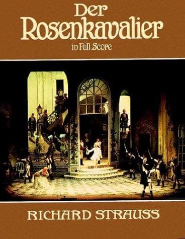 Tapa de Der Rosenkavalier in Full Score
