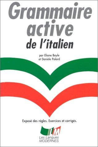 Tapa de Grammaire active de l'italien