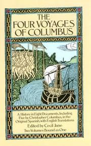 Tapa de Select documents illustrating the four voyages of Columbus