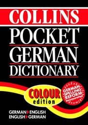 Tapa de Collins pocket German dictionary