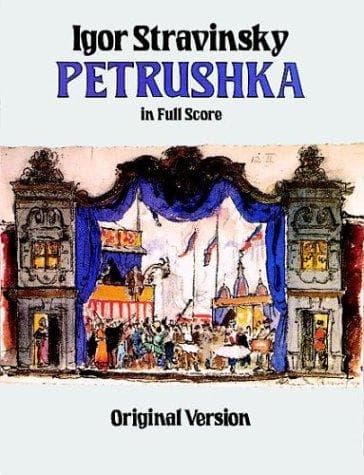 Tapa de Petrushka in Full Score, Original Version