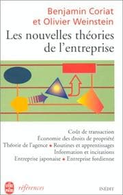 Tapa de Les nouvelles théories de l'entreprise (French Edition)