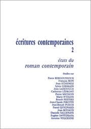 Tapa de Etats du roman contemporain