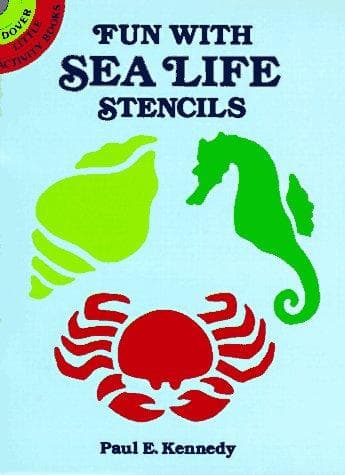 Tapa de Fun with Sea Life Stencils