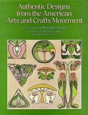 Tapa de Authentic designs from the American arts and crafts movement