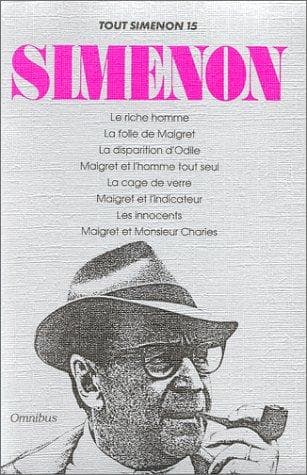 Tapa de Tout Simenon, tome 15