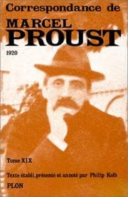 Tapa de Correspondance, tome 19
