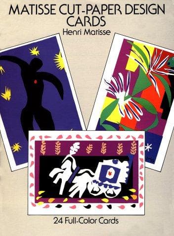 Tapa de Matisse Cut-Paper Design Postcards
