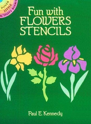 Tapa de Fun with Flowers Stencils