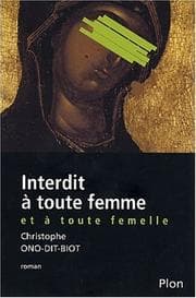 Tapa de Interdit à toute femme et à toute femelle