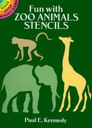 Tapa de Fun with Zoo Animals Stencils
