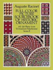 Tapa de Full-color picture sourcebook of historic ornament