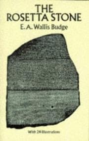 Tapa de The Rosetta Stone in the British Museum
