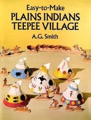 Tapa de Easy-to-Make Plains Indians Teepee Village