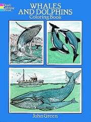 Tapa de Whales & Dolphins Coloring Book