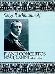 Tapa de Piano Concertos Nos. 1, 2 and 3 in Full Score