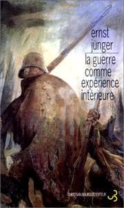 Tapa de La guerre comme expérience intérieure