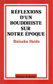 Tapa de Réflexions d'un bouddhiste sur notre époque