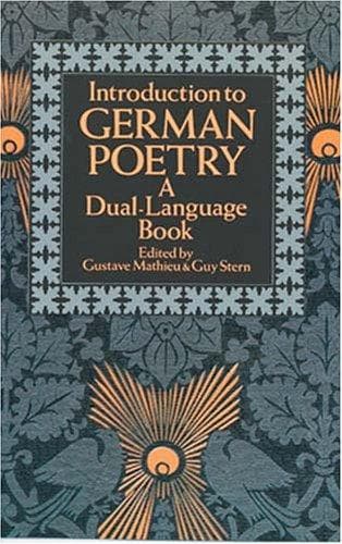 Tapa de Introductionto German poetry