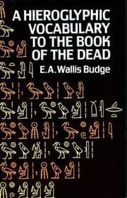 Tapa de A hieroglyphic vocabulary to the Book of the dead