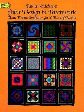 Tapa de Color design in patchwork