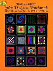 Tapa de Color design in patchwork