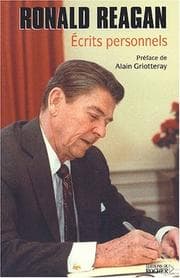 Tapa de Ronald reagan ecrits personnels