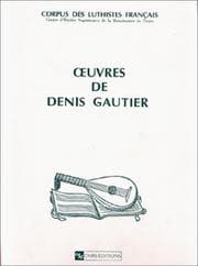 Tapa de Oeuvres de Denis Gautier