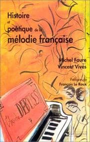 Tapa de Histoire et poétique de la mélodie française