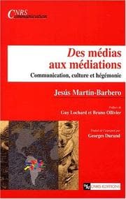 Tapa de Des médias aux médiations