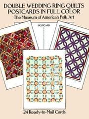 Tapa de Double Wedding Ring Quilts Postcards in Full Color