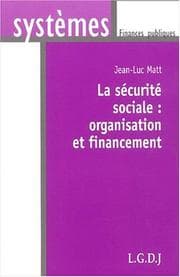 Tapa de Securite sociale organisation et finance