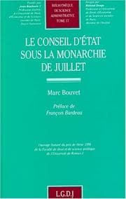 Tapa de Conseil d'etat et la monarchie de juille