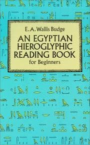 Tapa de An Egyptian hieroglyphic reading book for beginners
