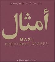 Tapa de Maxi proverbes arabes