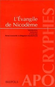 Tapa de L'Évangile de Nicodème, ou, Les actes faits sous Ponce Pilate (recension latine A)