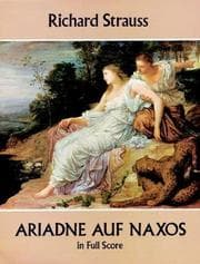 Tapa de Ariadne auf Naxos in Full Score