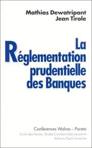 Tapa de La Réglementation prudentielle des banques