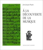 Tapa de A la découverte de la musique