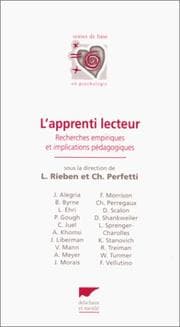 Tapa de L'Apprenti lecteur