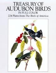 Tapa de Treasury of Audubon birds in full color