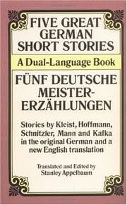 Tapa de Five great German short stories =