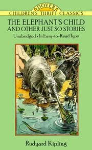 Tapa de The Elephant's child and other Just so stories