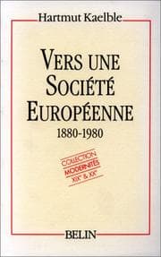 Tapa de Vers une société européenne