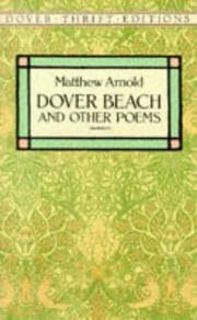 Tapa de Dover beach and other poems